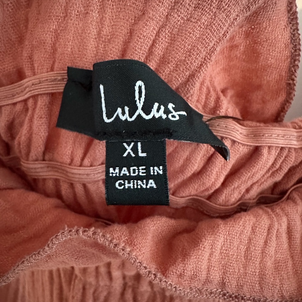 Lulu's Rust Intimate Sleepwear - Picture 2 of 2